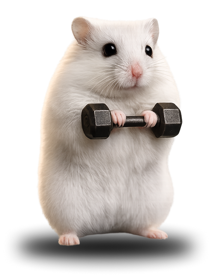Pearl hamster athlete